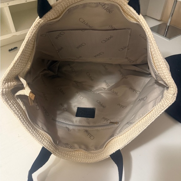 Fashion Cream Tote Bag is very cute in new conditions - Picture 7 of 10